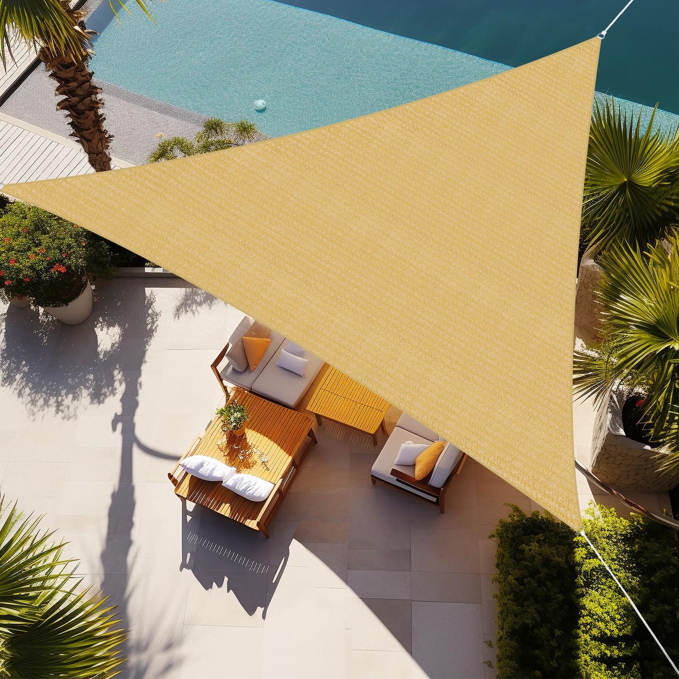 Devitt QuantumPulse Triangle Sun Shade Sail styled product scene